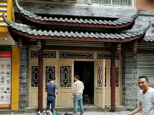 古建門(mén)樓牌坊